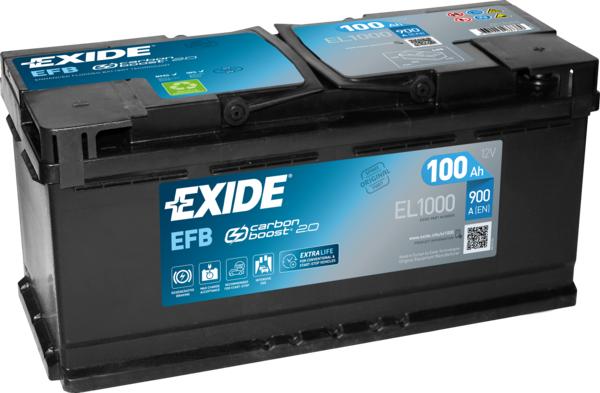 Exide EL1000 - Käynnistysakku inparts.fi