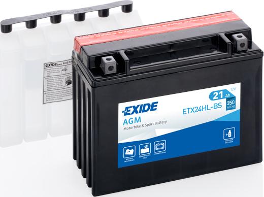 Exide ETX24HL-BS - Käynnistysakku inparts.fi