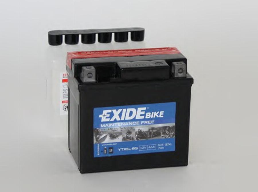 Exide YTX5L-BS - Käynnistysakku inparts.fi