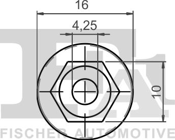 FA1 10-10005.25 - Suoja / koristelista inparts.fi