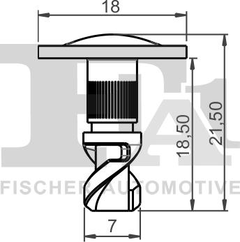 FA1 11-40094.5 - Suoja / koristelista inparts.fi