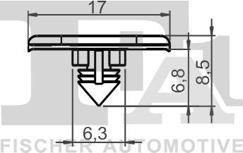 FA1 11-40098.10 - Suoja / koristelista inparts.fi