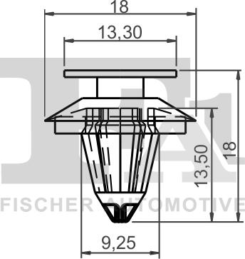 FA1 11-40044.5 - Suoja / koristelista inparts.fi