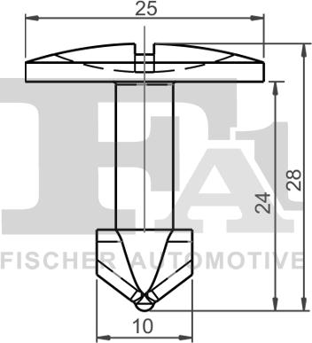 FA1 11-40087.25 - Suoja / koristelista inparts.fi