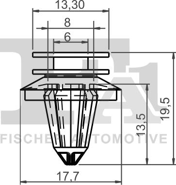 FA1 11-40038.5 - Suoja / koristelista inparts.fi