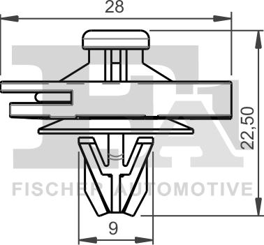 FA1 11-40026.5 - Suoja / koristelista inparts.fi