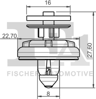 FA1 11-40023.10 - Suoja / koristelista inparts.fi