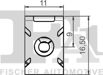 FA1 11-40119.5 - Suoja / koristelista inparts.fi