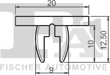 FA1 11-60009.25 - Suoja / koristelista inparts.fi