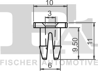 FA1 11-60017.10 - Suoja / koristelista inparts.fi