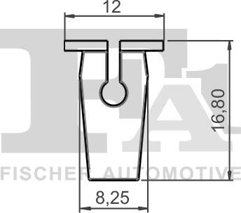 FA1 11-60022.10 - Suoja / koristelista inparts.fi