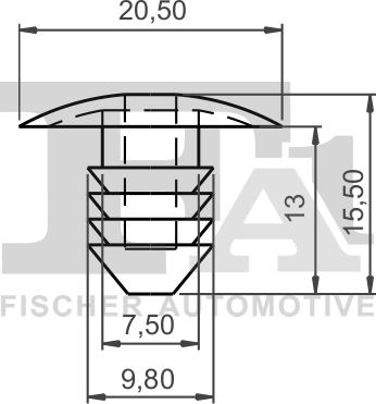 FA1 11-10032.5 - Suoja / koristelista inparts.fi