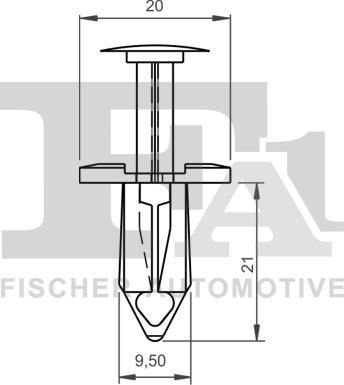 FA1 11-20020.5 - Suoja / koristelista inparts.fi