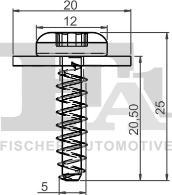 FA1 13-70003.10 - Suoja / koristelista inparts.fi