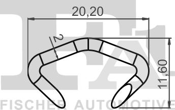 FA1 12-40003.5 - Suoja / koristelista inparts.fi