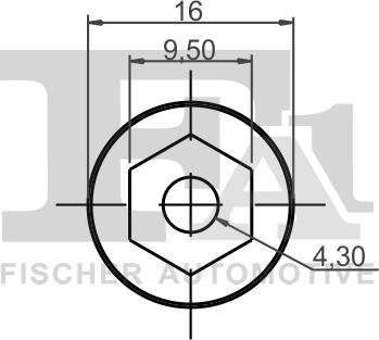 FA1 12-70010.10 - Suoja / koristelista inparts.fi