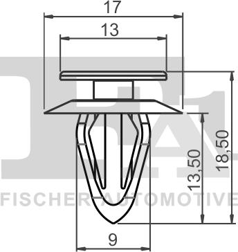 FA1 87-40001.25 - Suoja / koristelista inparts.fi