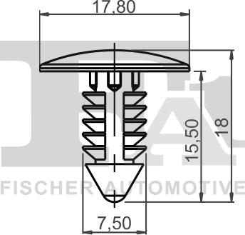 FA1 87-10001.10 - Suoja / koristelista inparts.fi