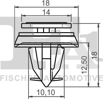 FA1 31-40001.5 - Suoja / koristelista inparts.fi