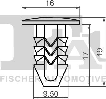 FA1 33-10003.10 - Suoja / koristelista inparts.fi