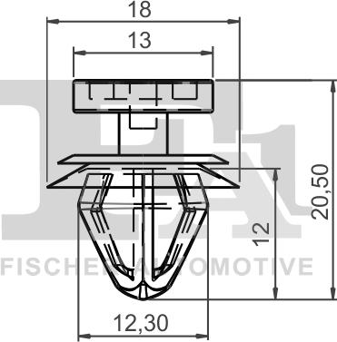 FA1 21-40057.5 - Suoja / koristelista inparts.fi