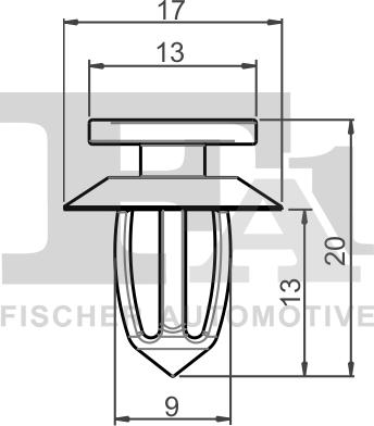 FA1 21-40061.25 - Suoja / koristelista inparts.fi