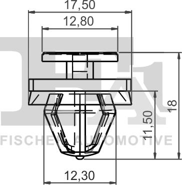 FA1 21-40019.25 - Suoja / koristelista inparts.fi