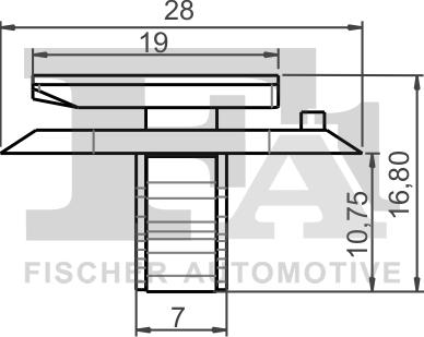 FA1 21-40010.25 - Suoja / koristelista inparts.fi