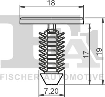 FA1 21-10014.10 - Suoja / koristelista inparts.fi