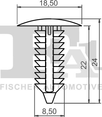 FA1 21-10024.5 - Suoja / koristelista inparts.fi