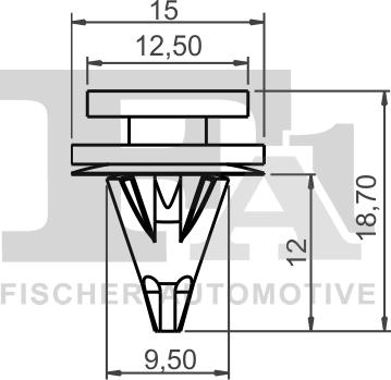 FA1 22-40007.25 - Suoja / koristelista inparts.fi