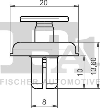 FA1 74-20002.25 - Suoja / koristelista inparts.fi