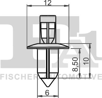 FA1 76-30005.25 - Suoja / koristelista inparts.fi