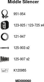 FA1 MD000060 - Keskiäänenvaimentaja inparts.fi