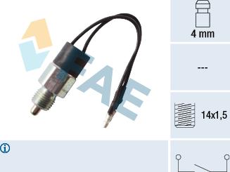 FAE 40530 - Kytkin, peruutusvalo inparts.fi
