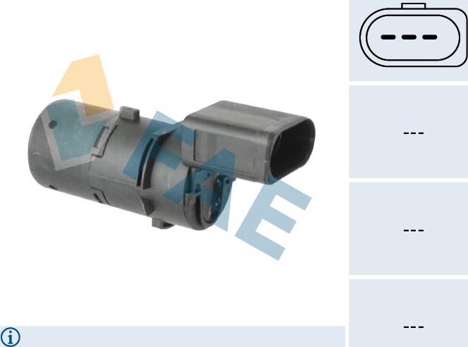 FAE 66086 - Sensori, pysäköintitutka inparts.fi