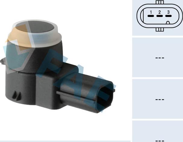 FAE 66076 - Sensori, pysäköintitutka inparts.fi