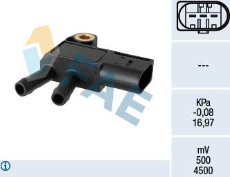 FAE 16127 - Sensori, pakokaasupaine inparts.fi