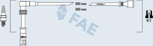 FAE 85682 - Sytytysjohtosarja inparts.fi