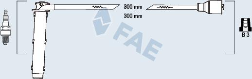 FAE 85766 - Sytytysjohtosarja inparts.fi