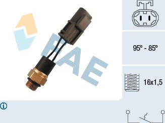 FAE 37550 - Lämpökytkin, jäähdyttimen puhallin inparts.fi