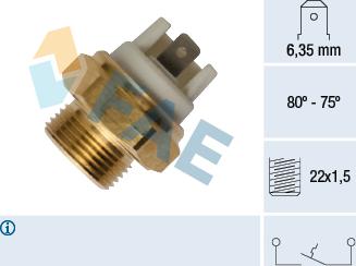 FAE 37352 - Lämpökytkin, jäähdyttimen puhallin inparts.fi