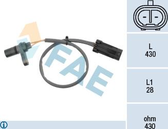 FAE 79190 - Impulssianturi, kampiakseli inparts.fi