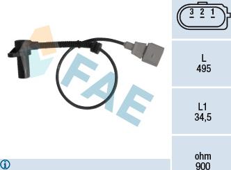 FAE 79311 - Impulssianturi, kampiakseli inparts.fi