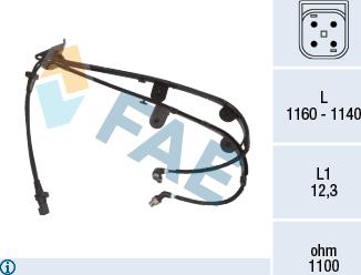 FAE 78500 - ABS-anturi inparts.fi