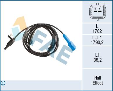 FAE 78516 - ABS-anturi inparts.fi