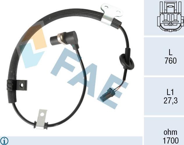 FAE 78582 - ABS-anturi inparts.fi