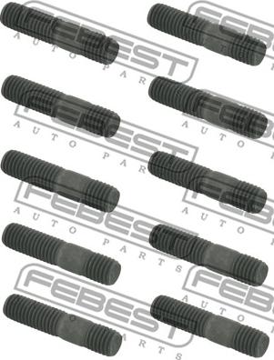 Febest 0598-CX7-PCS10 - Ruuvi, pakosarja inparts.fi