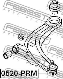 Febest 0520-PRM - Pallonivel inparts.fi