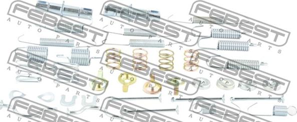 Febest 0104-GRJ150R-KIT - Tarvikesarja, seisontajarru inparts.fi